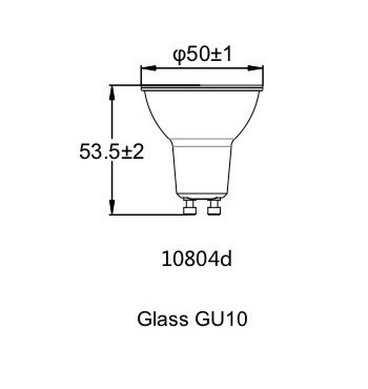 LED SIJALICA - prozirna/crna, Osnovno, plastika (5/5,3cm)