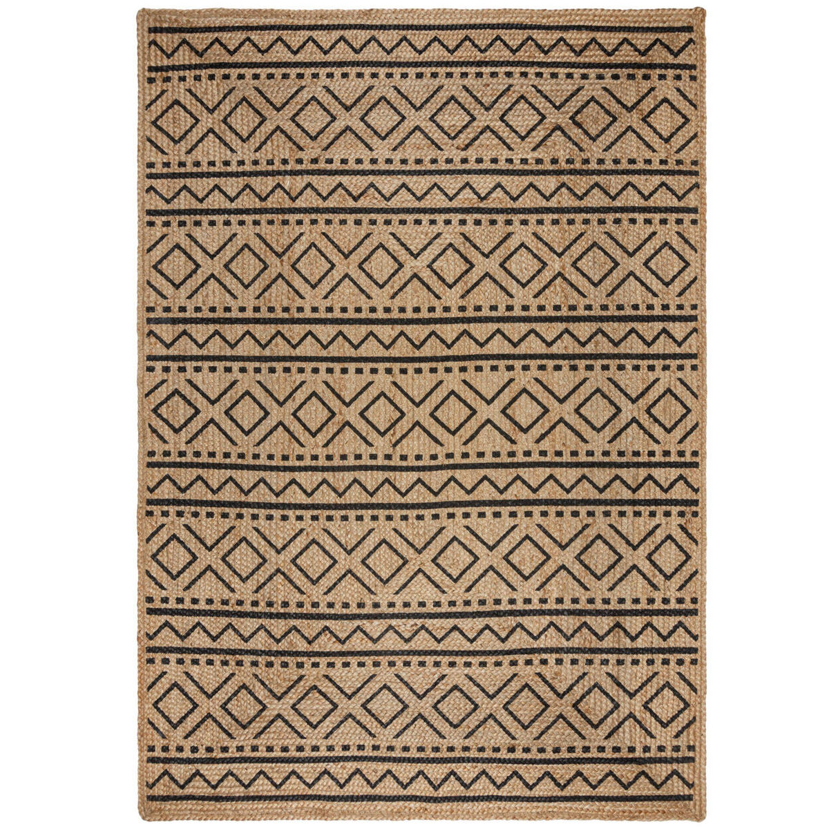 HANDWEBTEPPICH 120/170 cm Habib Jute Naturfarben  - Naturfarben, KONVENTIONELL, Textil (120/170cm) - Xora