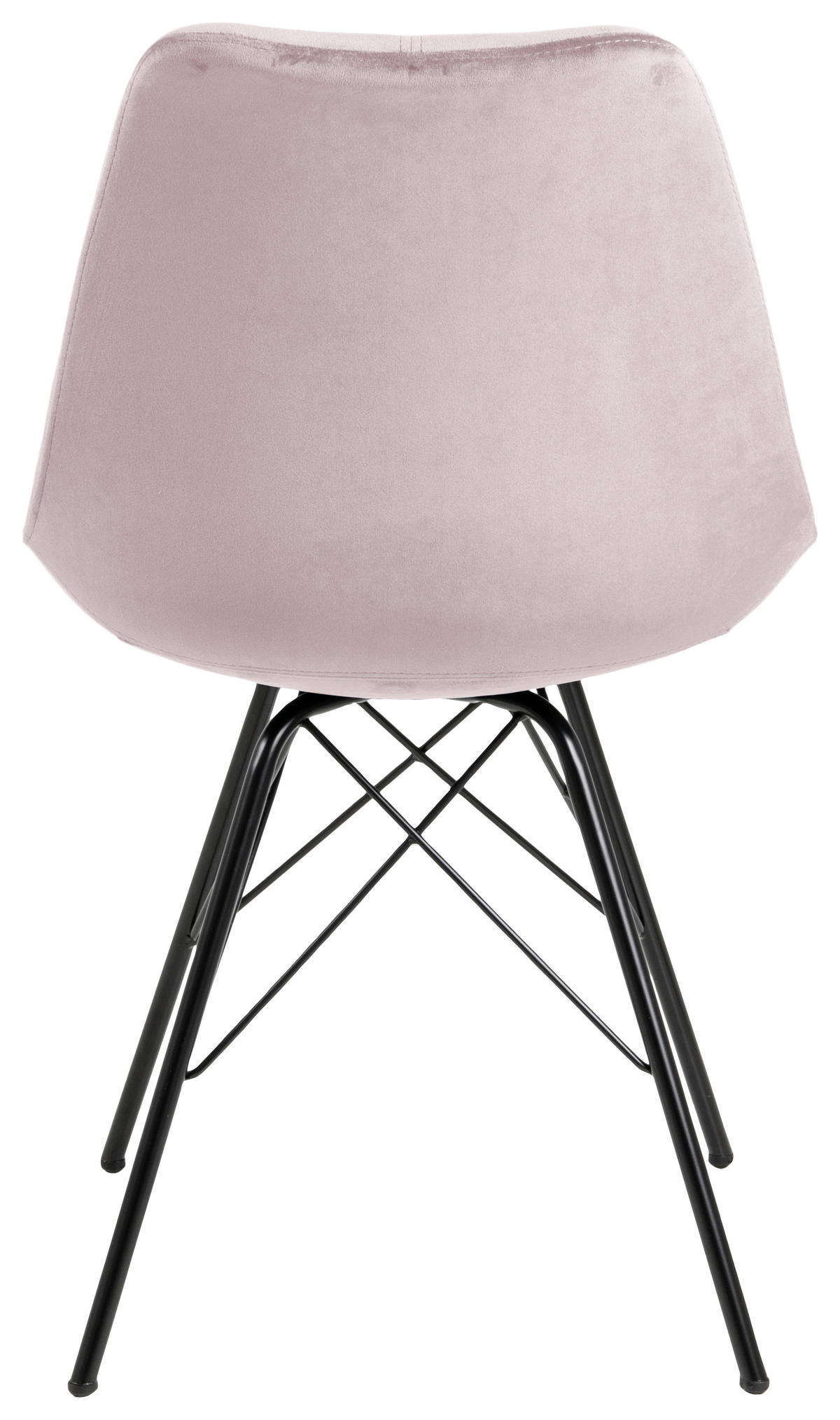 STOLIČKA, 48,5/85,5/54 cm - čierna/staroružová, Trend, kov/textil (48,5/85,5/54cm) - Carryhome