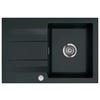 SPÜLE Genea 75 / 50900287  - Schwarz, Basics, Keramik (75/51/20cm) - Systemceram