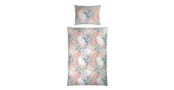 BETTWÄSCHE Mikrofaser 140/200 cm  - Blau/Rosa, Textil (140/200cm) - Boxxx