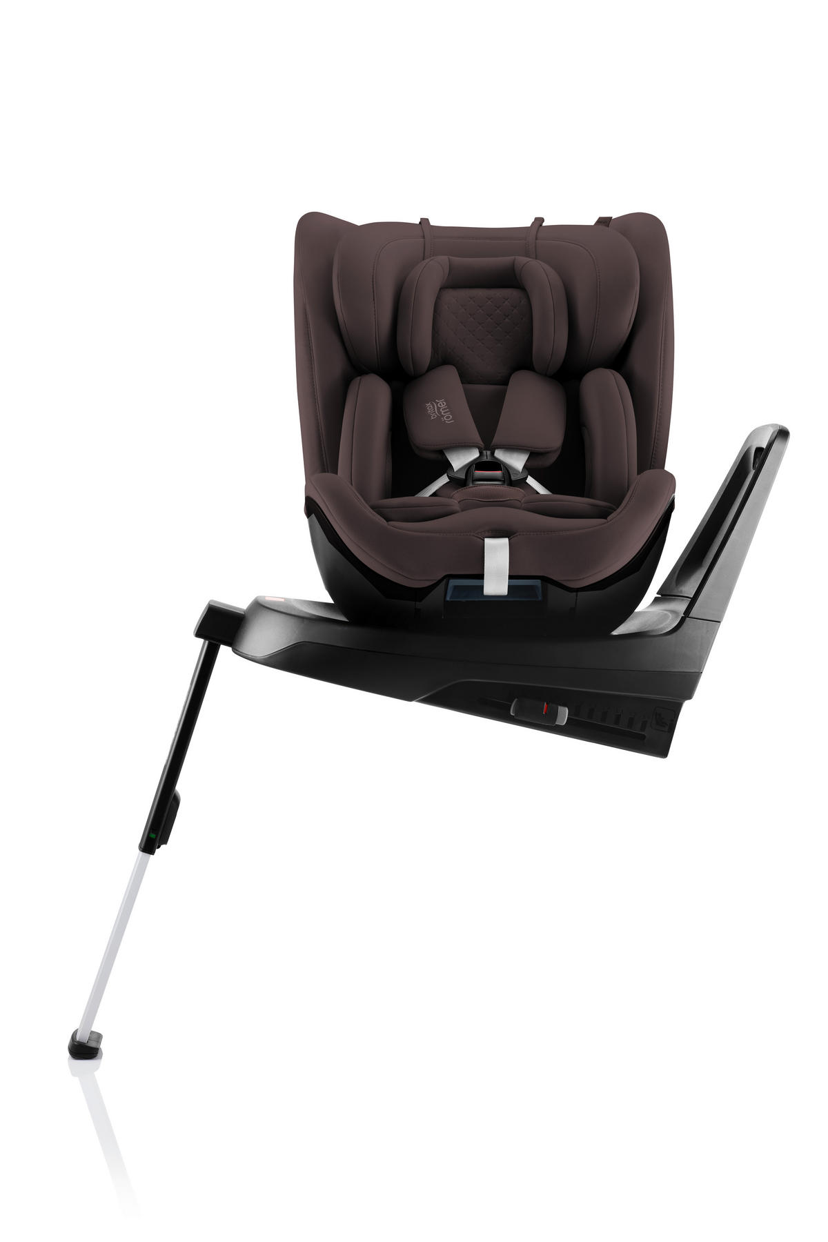 REBOARDER-KINDERSITZ SWIVEL-GROW MAX AIR Chocolate  - Dunkelbraun, Basics, Kunststoff/Textil (44/57/56cm) - Britax Römer