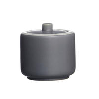 ZUCKERDOSE - Weiß/Grau, Design, Keramik (9/9/8cm) - Ritzenhoff Breker