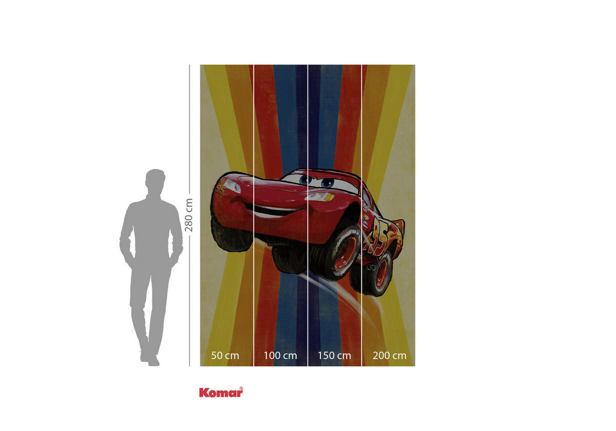 FOTOTAPET 200/280 cm  - multicolor, Trend, textil (200/280cm)
