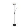 LED-STEHLEUCHTE    - Schwarz/Weiß, Basics, Glas/Metall (32,5cm)