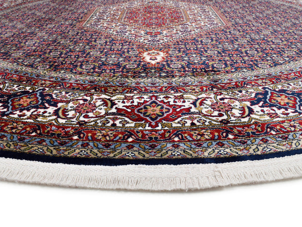 TEPPICH 160 cm Mithras Bidjar Braun, Dunkelrot, Beige  - Beige/Braun, Basics, Textil (160cm) - Novel