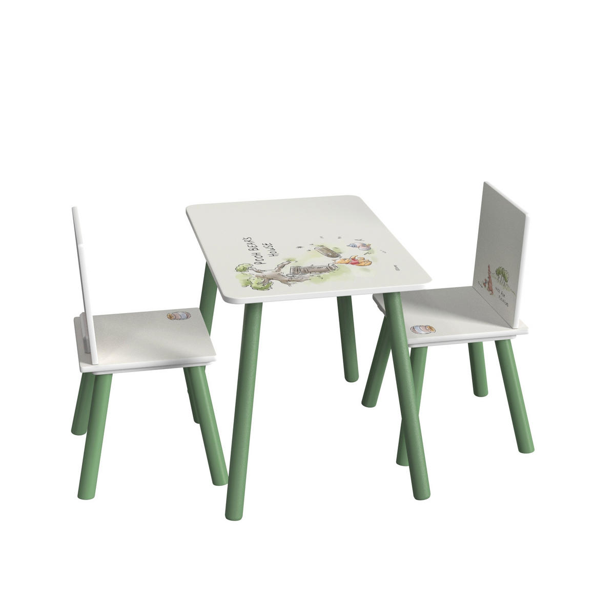 DEČJI SET ZA SEDENJE  višebojna  drvo, plastika, pločasti materijal  - višebojna, Osnovno, drvo/pločasti materijal - Disney