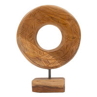 SKULPTUR - Braun, Basics, Holz (20/28/10cm)