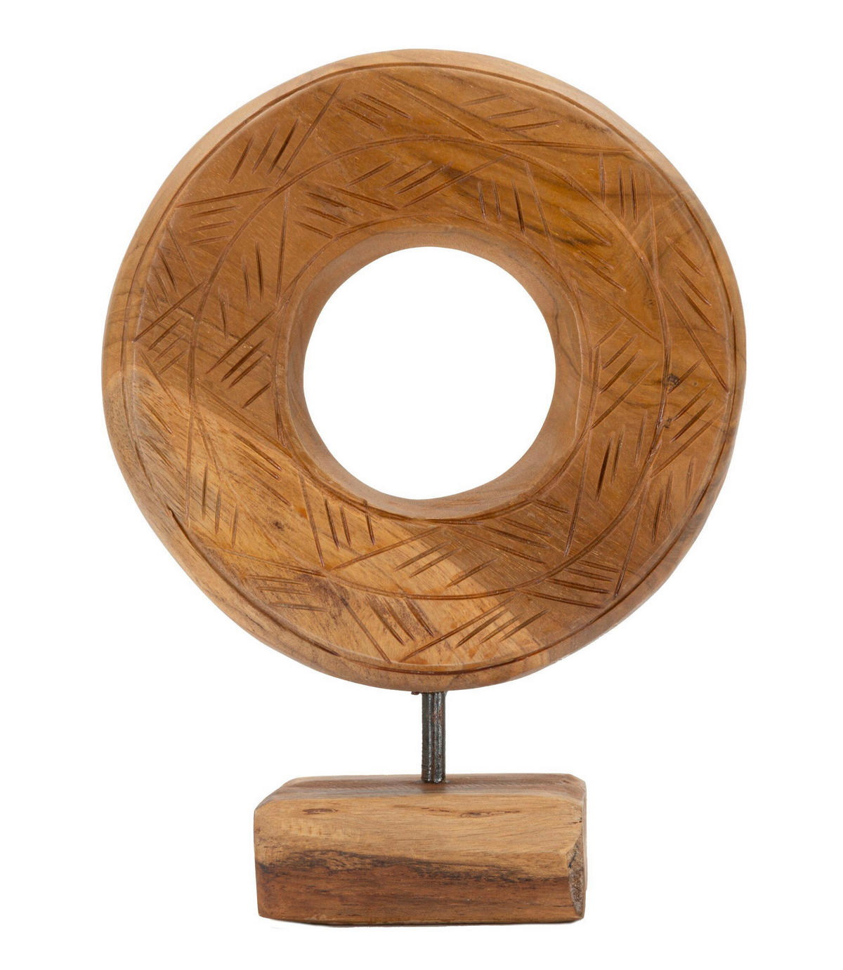 SKULPTUR - Braun, Basics, Holz (20/28/10cm)
