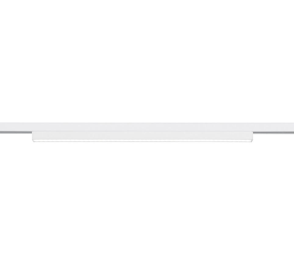 SCHIENENSYSTEM-STABLEUCHTE - Weiß, Basics, Kunststoff (50/2,5/3cm) - Trio Leuchten