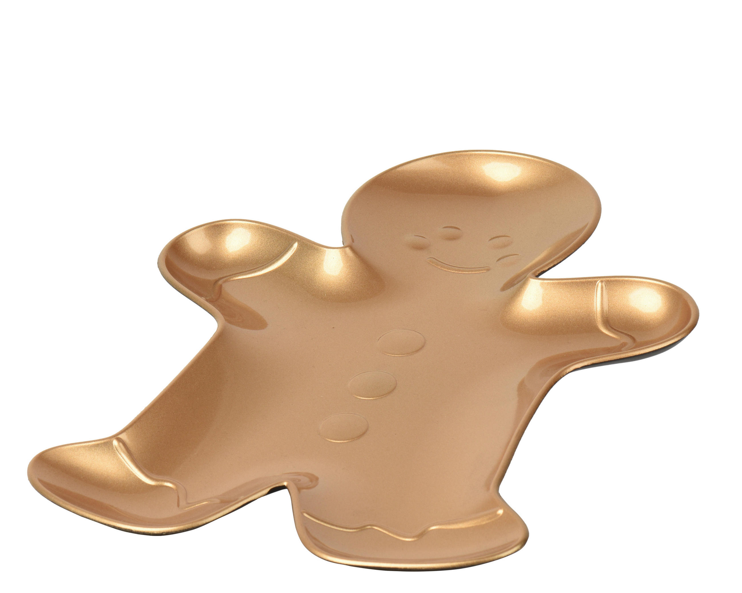 TELLER    - Goldfarben, LIFESTYLE, Metall (27/20/1.5cm)