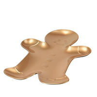 TELLER    - Goldfarben, LIFESTYLE, Metall (27/20/1.5cm)