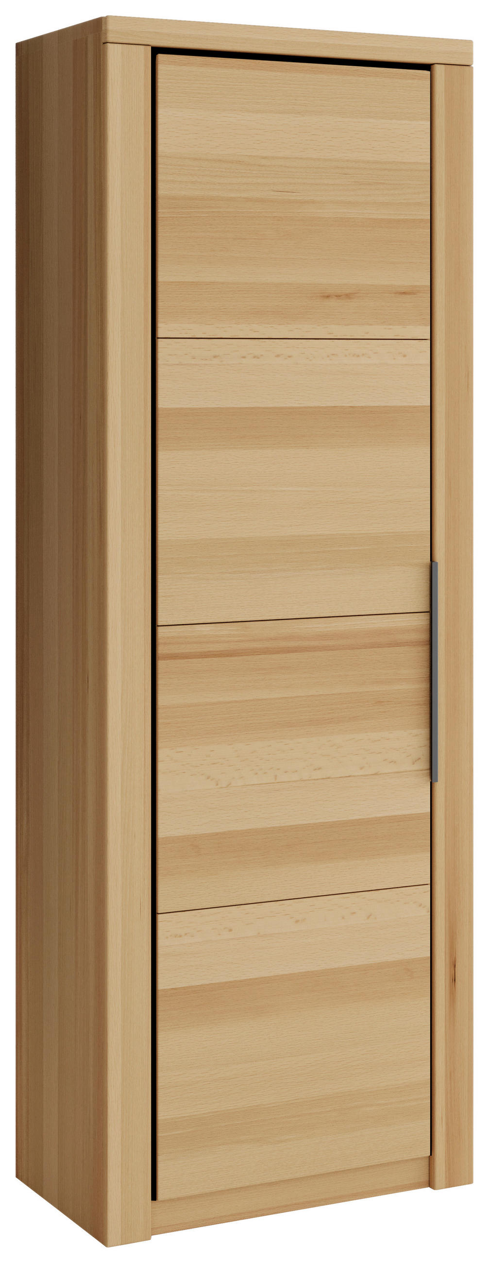 SCHRANK - Buchefarben/Schwarz, Design, Holz/Holzwerkstoff (60/199/40cm) - Livetastic