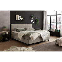 BOXBETT 180/200 cm  in Sandfarben  - Sandfarben, MODERN, Holzwerkstoff/Kunststoff (180/200cm) - MID.YOU