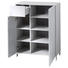 SCHUHSCHRANK 80/104/39 cm - Alufarben/Grau, Design, Holzwerkstoff (80/104/39cm) - Xora SCHUHSCHRANK 80/104/39 cm - Alufarben/Grau, Design, Holzwerkstoff (80/104/39cm) - Xora