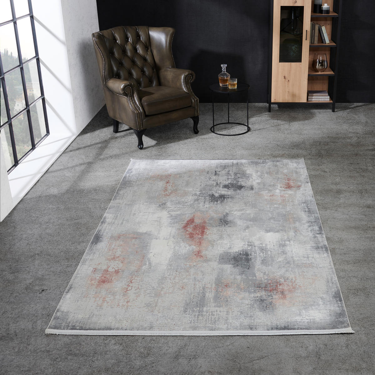 VINTAGE KOBEREC, 200/290 cm růžová - růžová, Design, textil (200/290cm) - Dieter Knoll