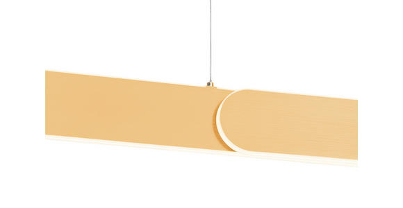 LED-HÄNGELEUCHTE  115/7,5/150 cm    - Messingfarben, Design, Metall (115/7,5/150cm) - Dieter Knoll