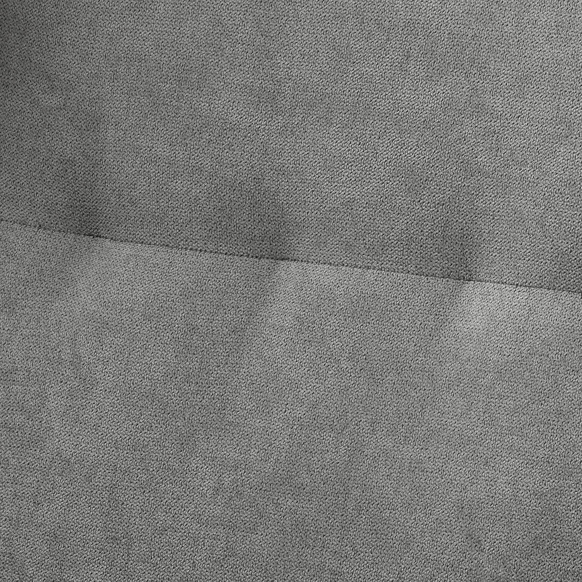 OHRENSESSEL Scandi Mikrofaser Dunkelgrau  - Dunkelgrau/Naturfarben, Design, Holz/Textil (87/105/90cm) - Livetastic