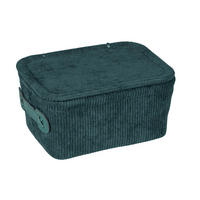 AUFBEWAHRUNGSKÖRBCHEN  - Dunkelgrün, Basics, Textil (19/10/14cm) - Wenko