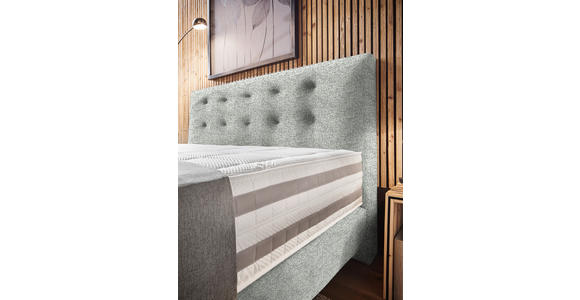 BOXSPRINGBETT 160/200 cm  in Naturfarben  - Naturfarben, KONVENTIONELL, Holz/Textil (160/200cm) - Dieter Knoll