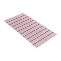 DUSCHTUCH 67/140 cm Bellano  - Rosa, Basics, Textil (67/140cm) - Vossen