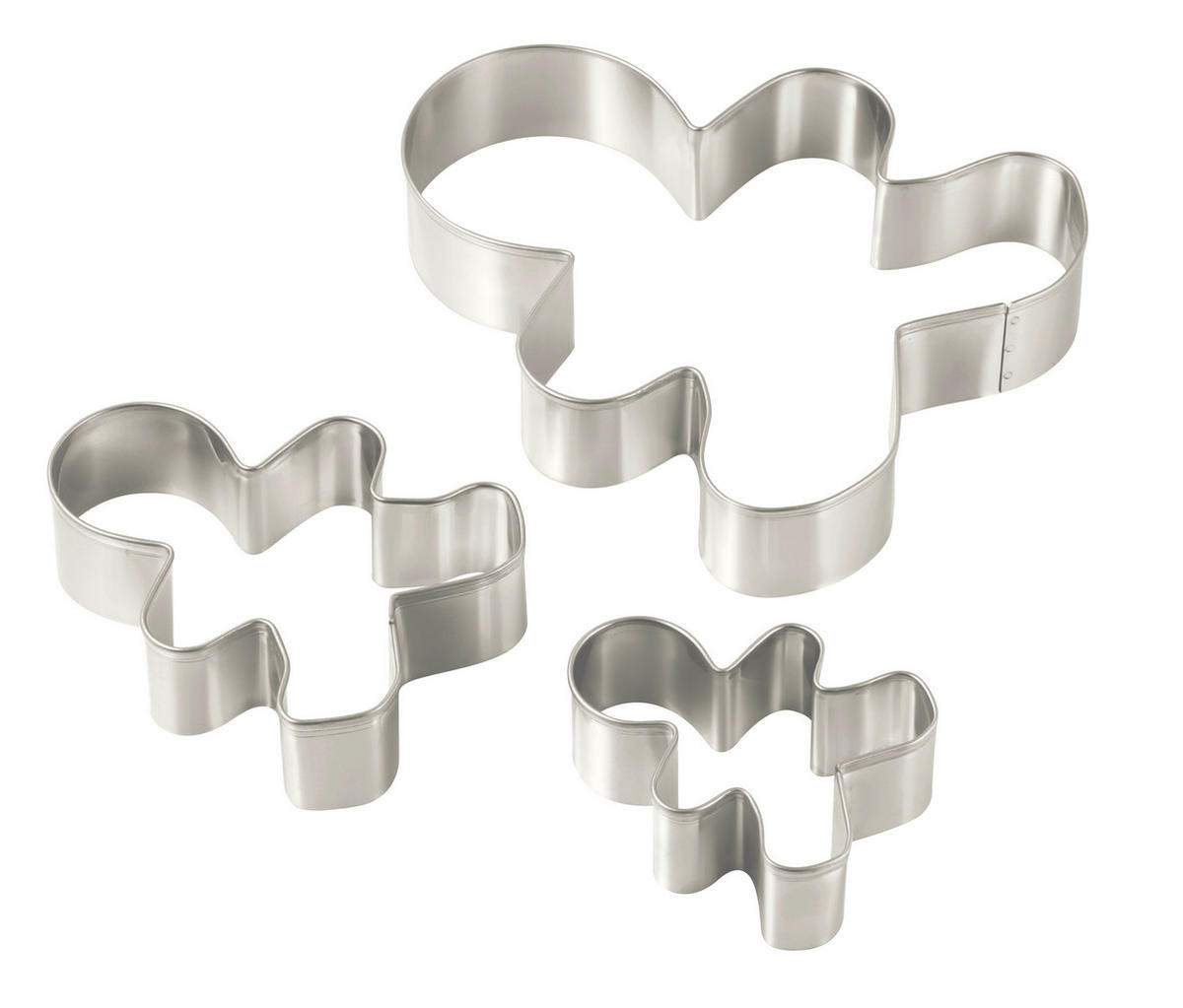 AUSSTECHFORM - Alufarben, Basics, Metall (22,5/19/7,5cm) - Dr.Oetker