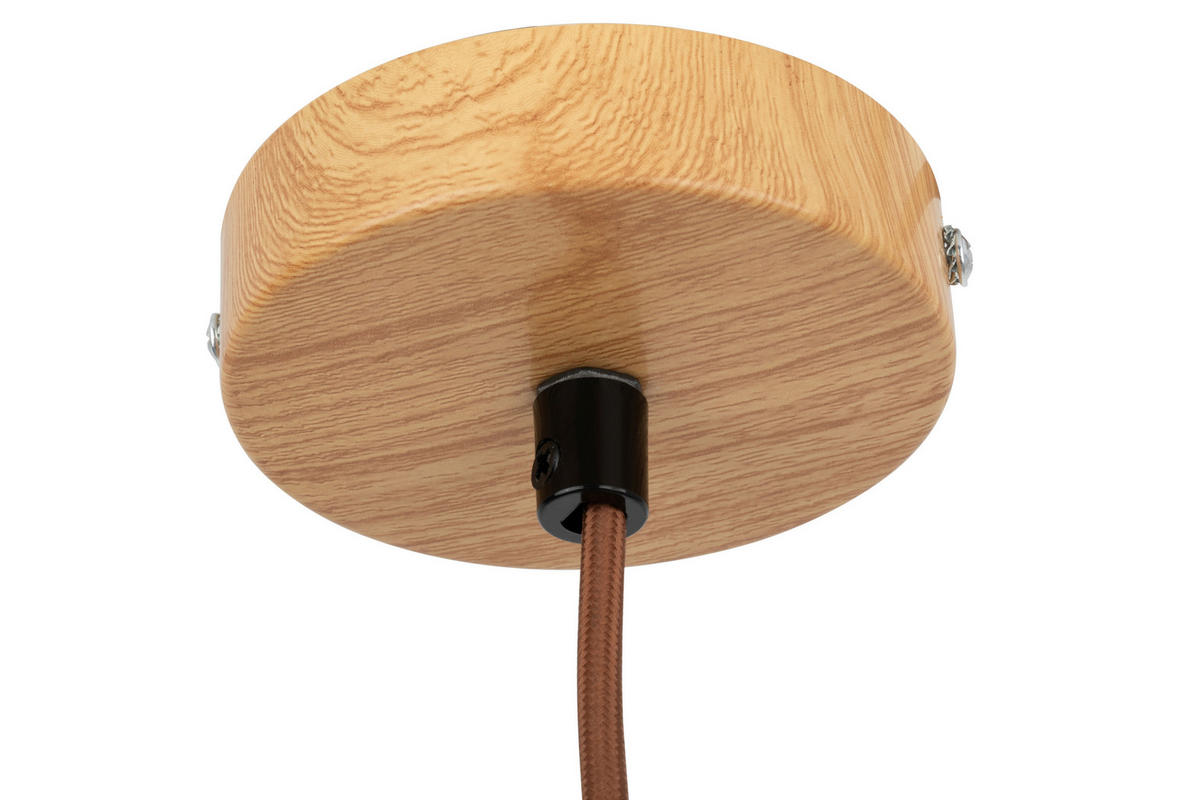 HÄNGELEUCHTE 15/120 cm  - Beige, Design, Stein/Metall (15/120cm) - Collet's Monde