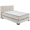 BOXBETT 140/200 cm  in Beige  - Beige/Schwarz, MODERN, Holzwerkstoff/Kunststoff (140/200cm) - MID.YOU