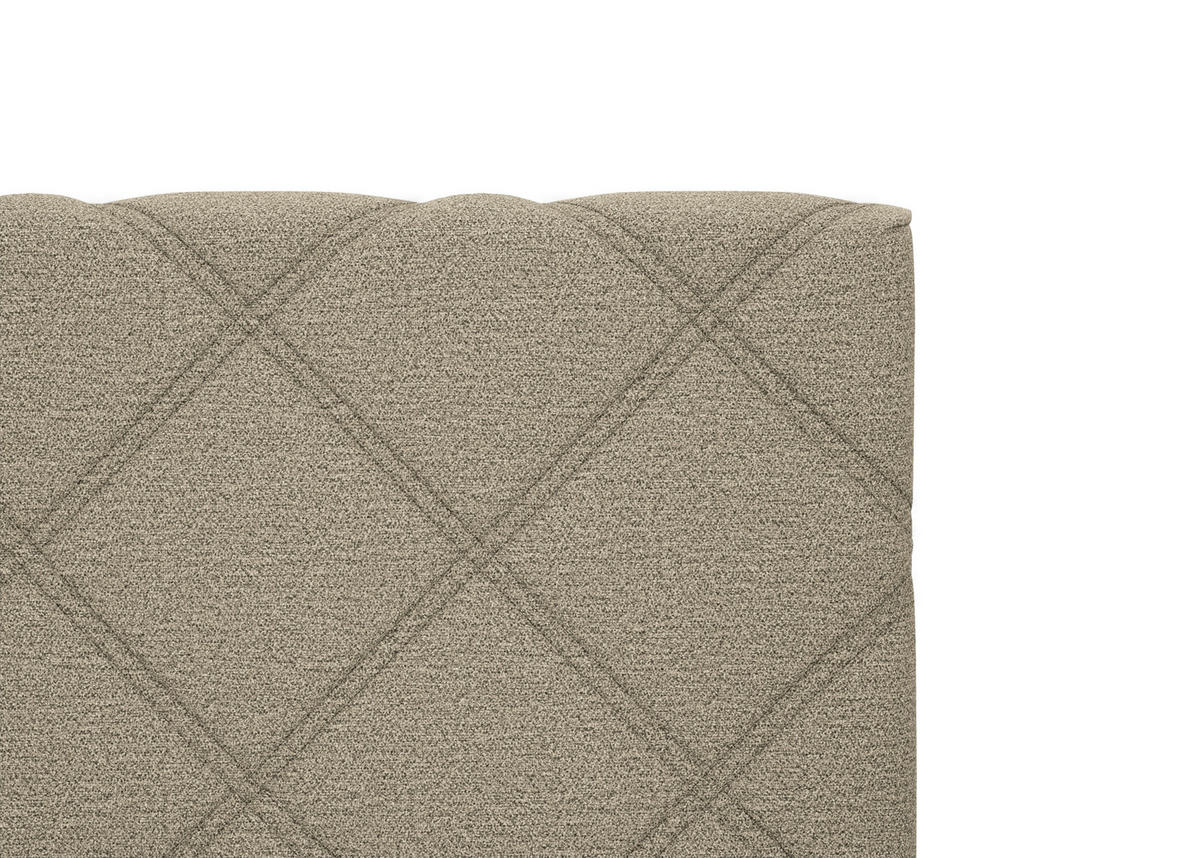 BOXSPRINGBETT 180/200 cm  in Sandfarben  - Sandfarben, KONVENTIONELL, Textil (180/200cm) - Esposa
