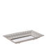 PLATTE - Silberfarben, Basics, Glas/Metall (50/31/6cm) - Ambia Home