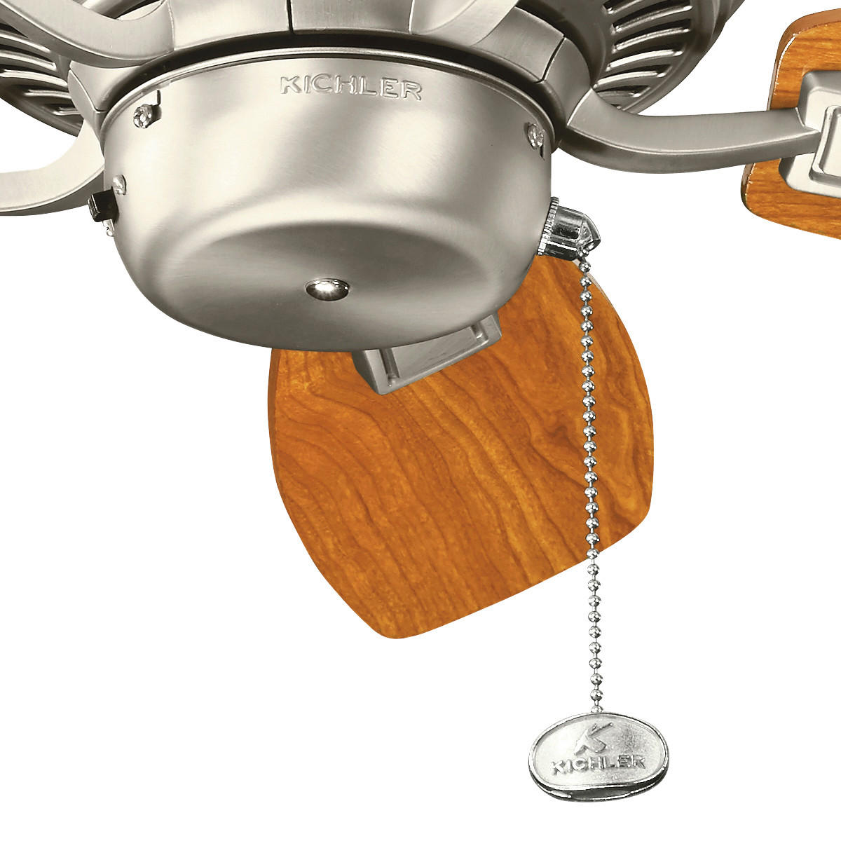 DECKENVENTILATOR  76/38 cm    - Kirschbaumfarben/Walnussfarben, Basics, Holz/Metall (76/38cm) - Elstead Lighting
