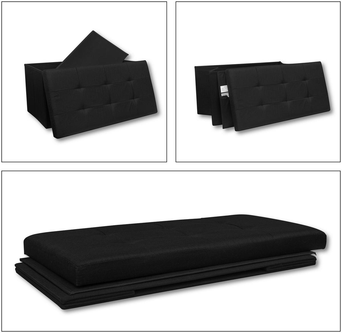 SITZBOX  - Anthrazit, Basics, Kunststoff (76/38/38cm) - MID.YOU