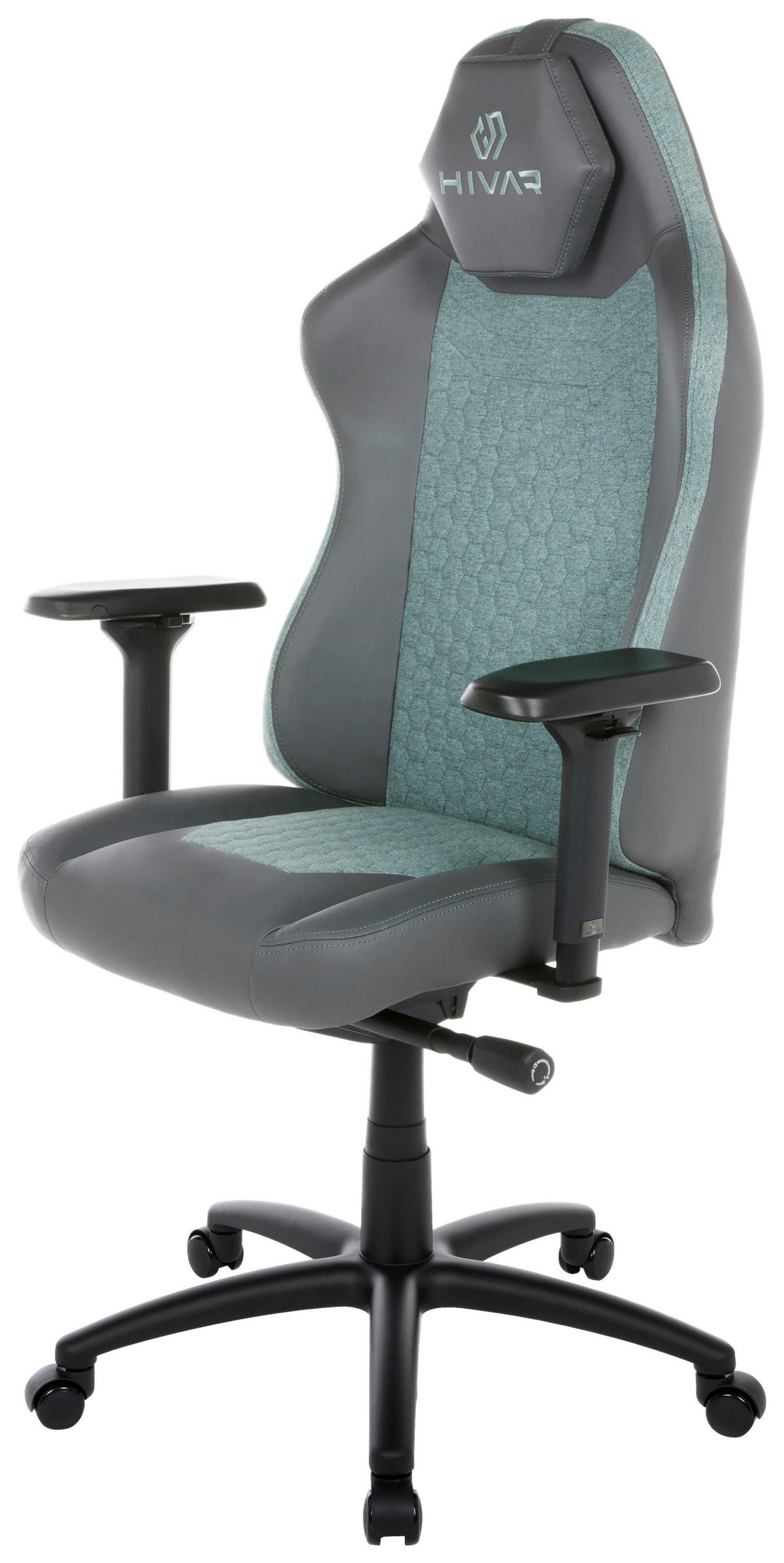 ORBICAL Aurora Coal Grau, Schwarz, Türkis, Smaragdgrün Metall, Textil   - Türkis/Smaragdgrün, LIFESTYLE, Textil/Metall (79/142/77cm) - HIVAR