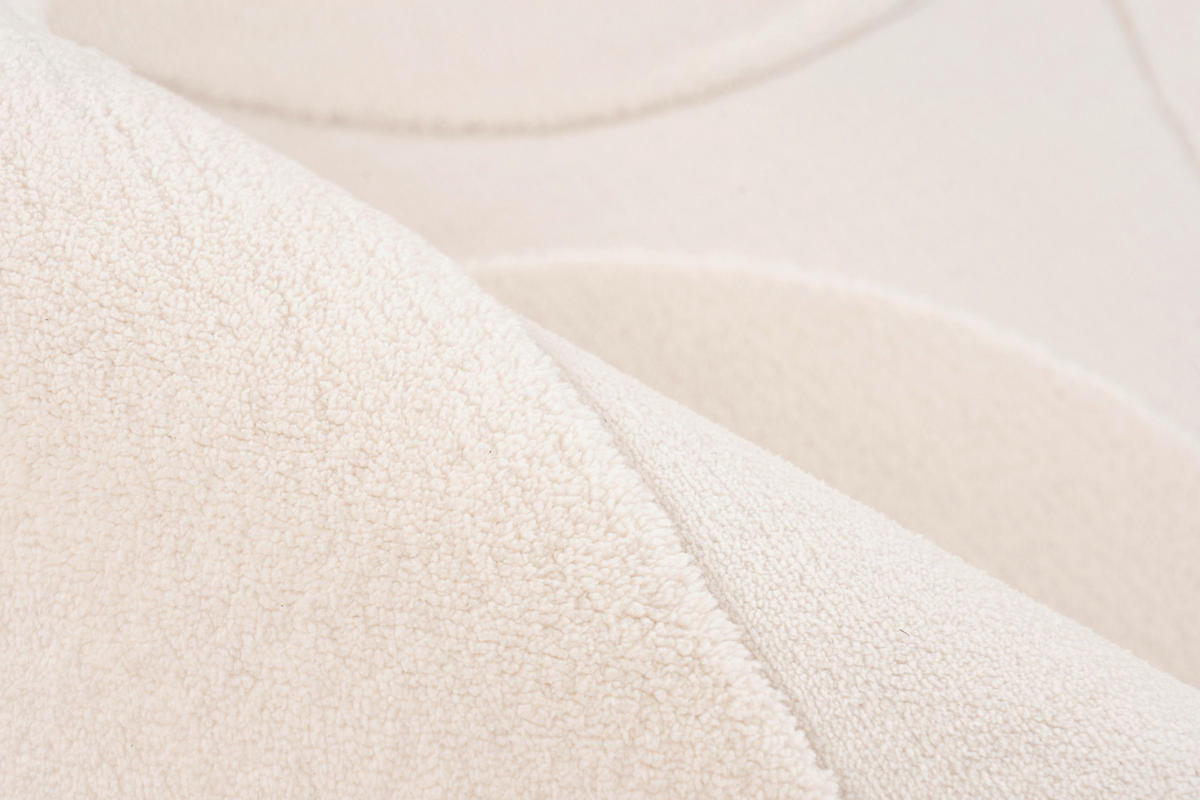 WEBTEPPICH 160/230 cm  - Elfenbein, Basics, Textil (160/230cm)