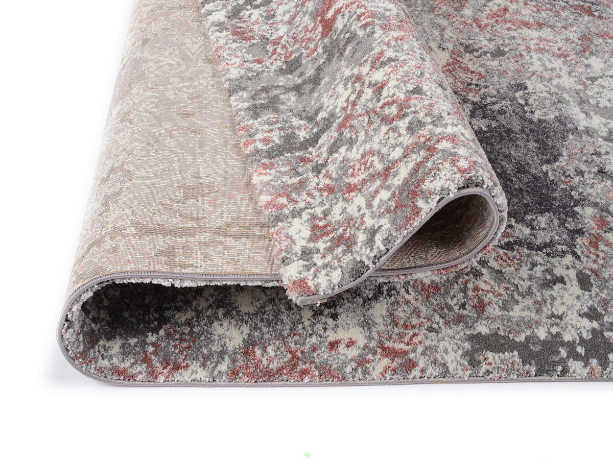 TEPPICH 140/200 cm Rot  - Rot, Design, Textil (140/200cm) - Novel