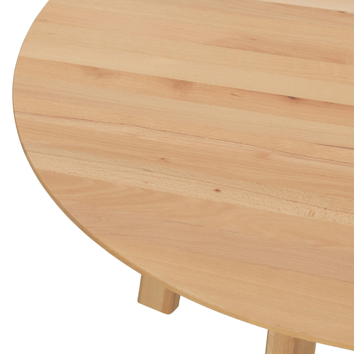 ESSTISCH in Holz 120/120/75 cm  - Kernbuche, Natur, Holz (120/120/75cm) - Livetastic
