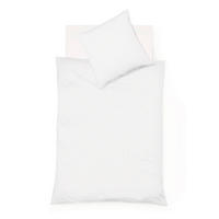 BETTWÄSCHE Rio Seersucker 155/220 cm  - Weiß, Basics, Textil (155/220cm) - Fleuresse