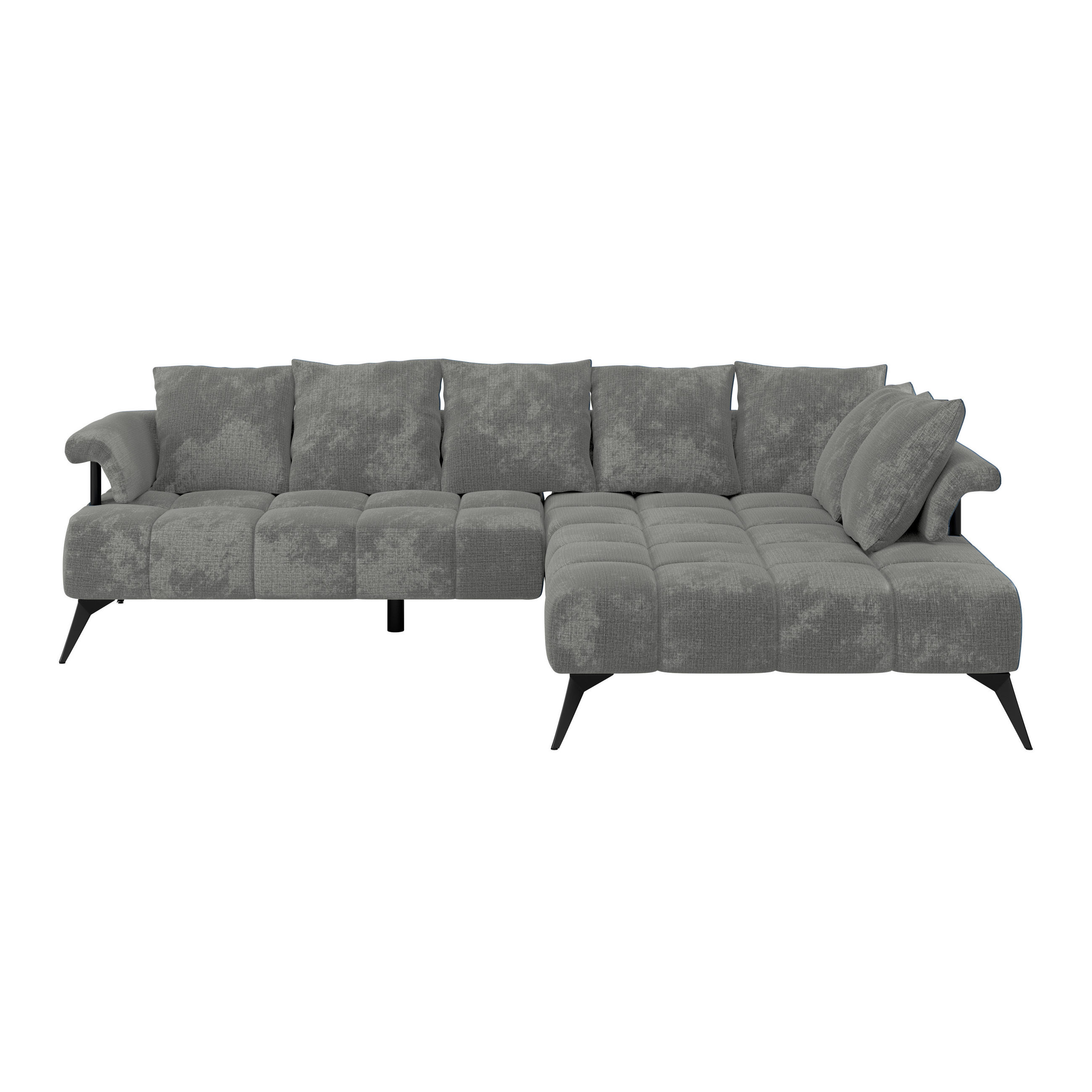 Livetastic Ecksofa Vanessa Grau 297x200 cm