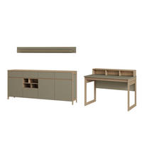 BÜRO - Eukalyptusholzfarben, Design, Holzwerkstoff - MID.YOU