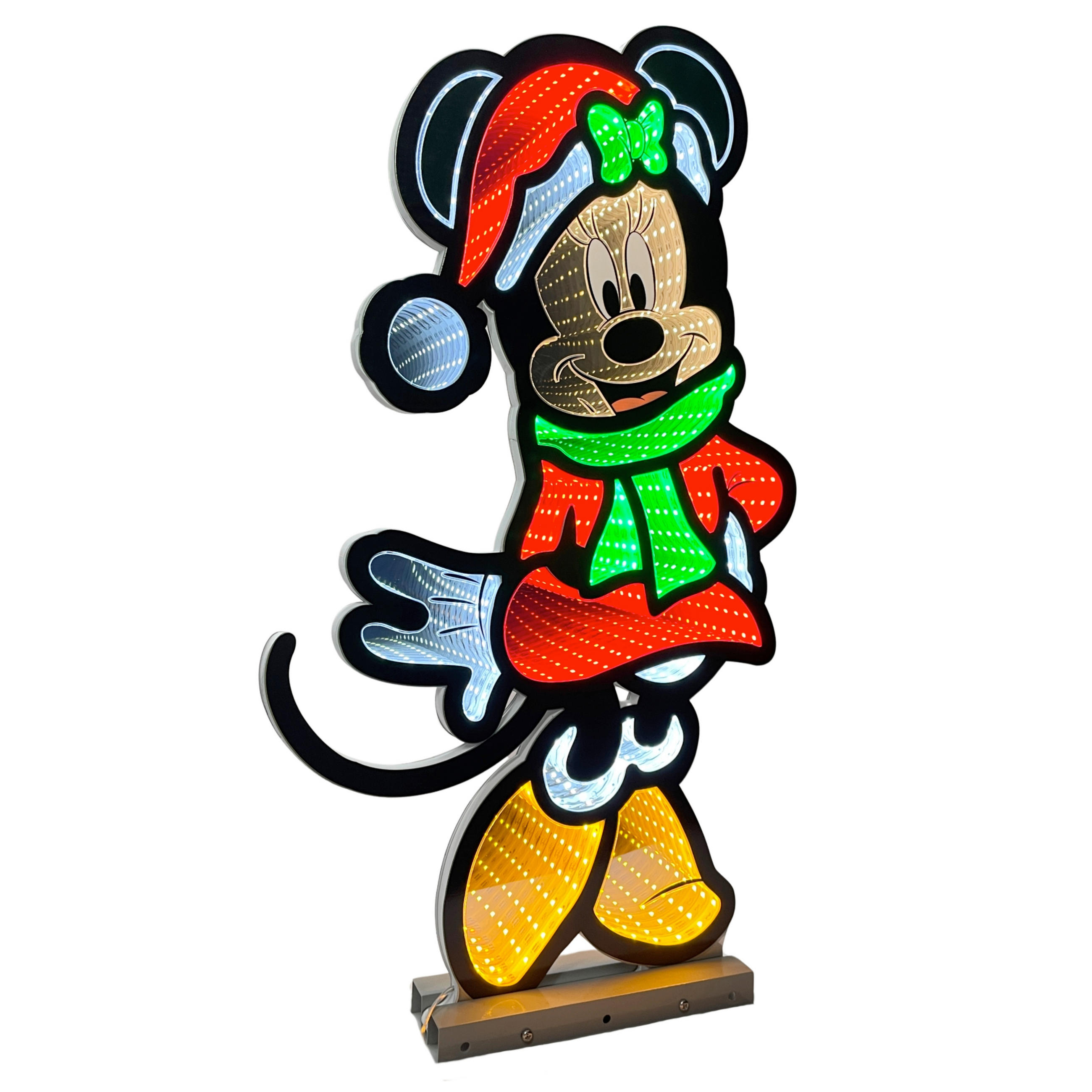 LED-DEKOLEUCHTE Mickey & Minnie 22.5 cm  - Multicolor, Trend, Kunststoff (22.5cm) - Disney