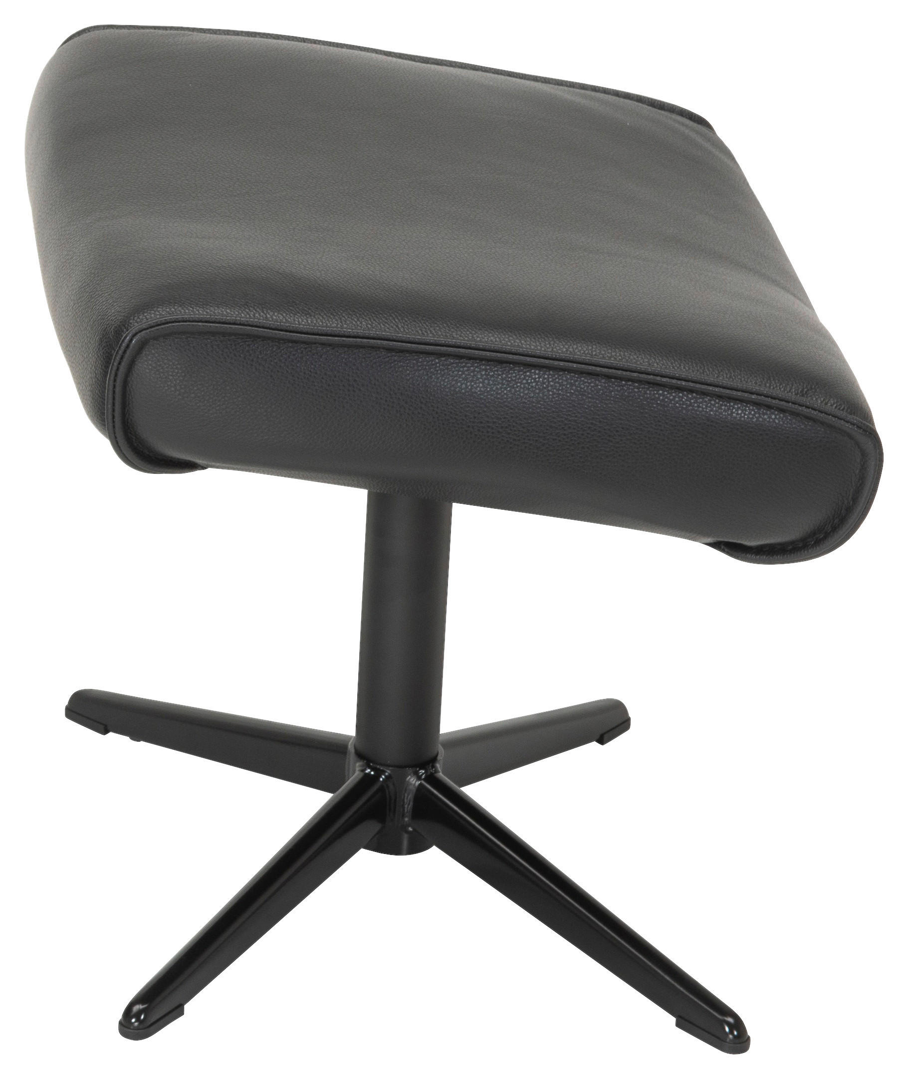 PALL i trä, metall, läder svart  - svart, Klassisk, metall/läder (46/44/44cm) - Welnova