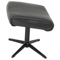 PALL i trä, metall, läder svart  - svart, Klassisk, metall/läder (46/44/44cm) - Welnova