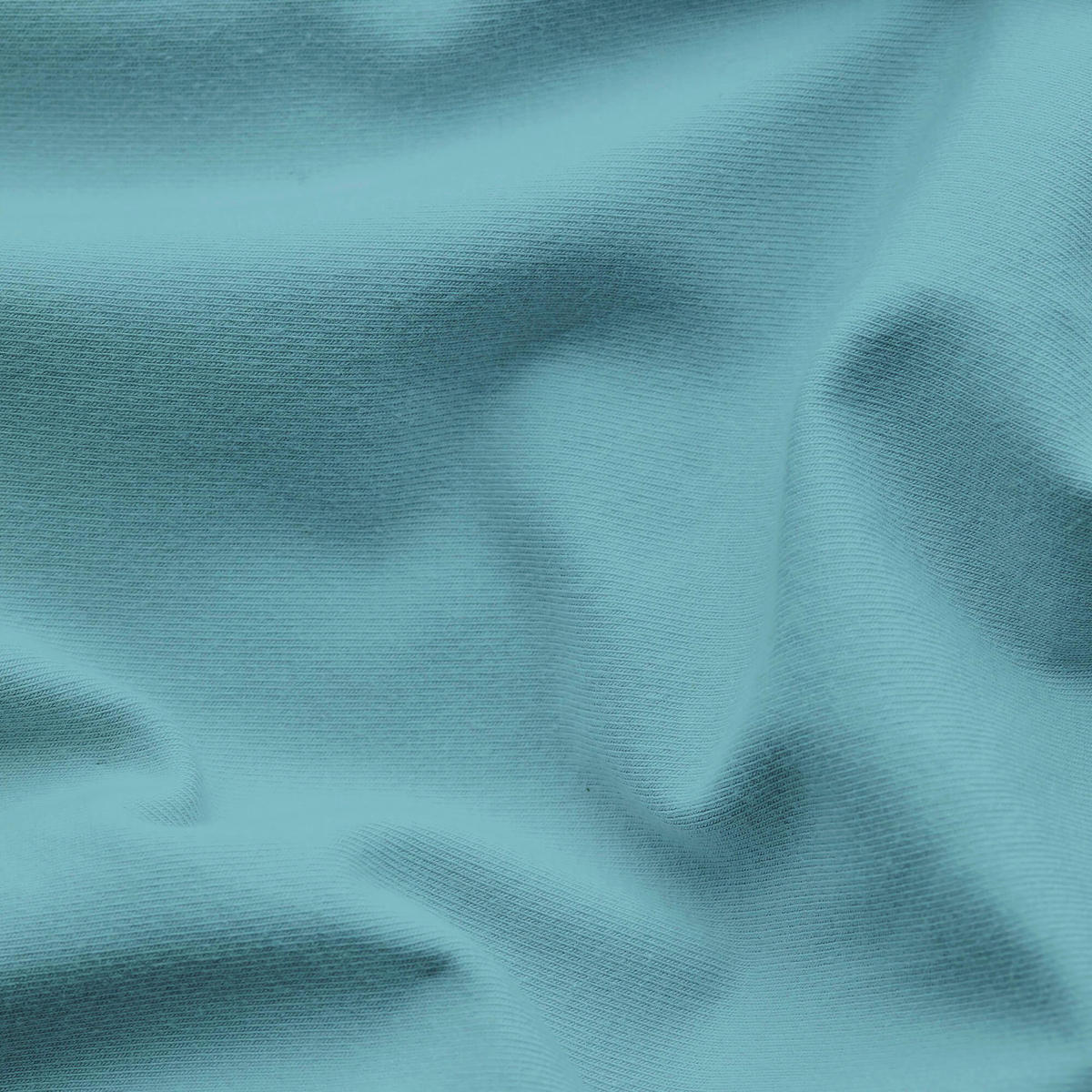 BOXSPRING-SPANNLEINTUCH 90-100/190-220 cm Jersey  - Türkis, Basics, Textil (90-100/190-220cm) - Schlafgut