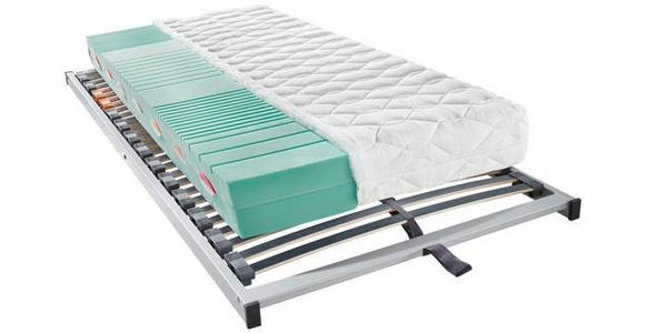 MATRATZENSET 90/200 cm - Silberfarben, Basics, Holz (90/200cm) - Sleeptex
