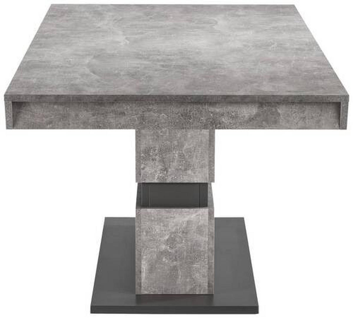 ESSTISCH in Holzwerkstoff 140/90/75 cm  - Dunkelgrau/Grau, MODERN, Holzwerkstoff (140/90/75cm) - MID.YOU