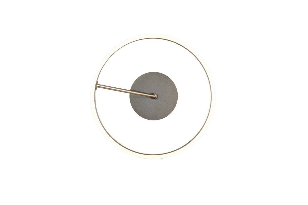 LED-TAKLAMPA DIOS 40/24 cm  - vit/nickelfärgad, Design, metall/plast (40/24cm) - Trio Leuchten
