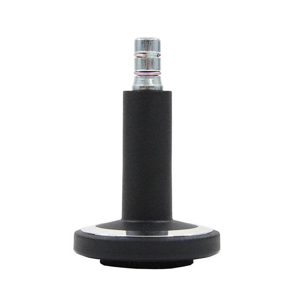 GLIDFÖTTER TILL KONTORSSTOL  per  m² - kromfärg/svart, Basics, metall/plast (6/7,3/6cm) - MID.YOU