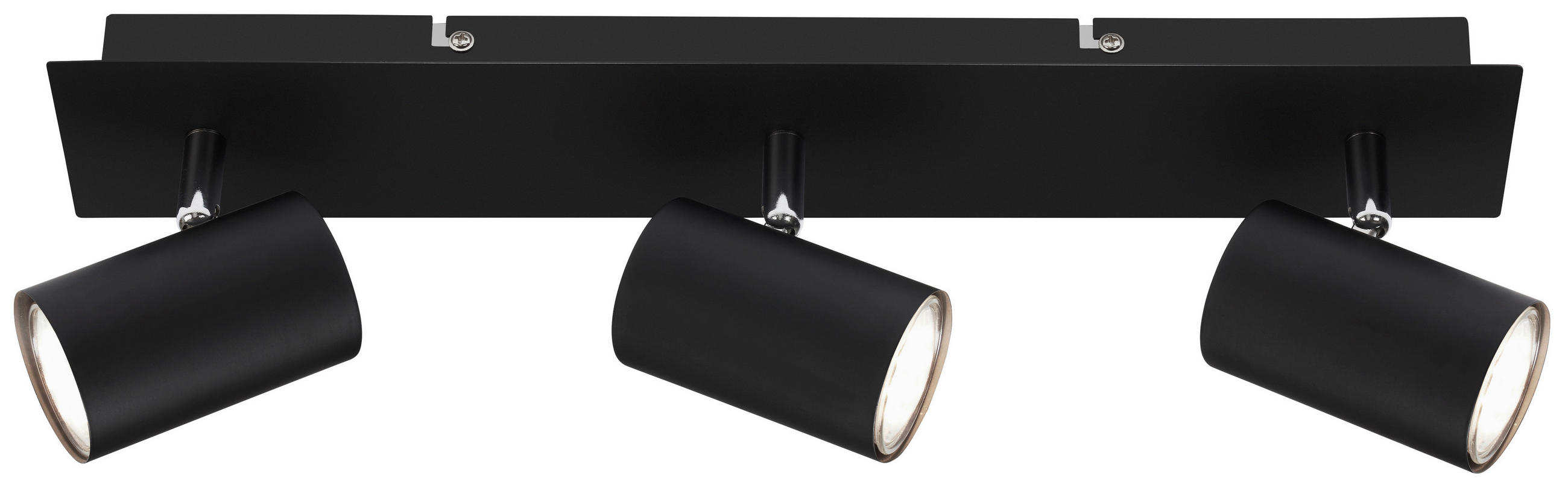 LED-STRAHLER Isil A 45/8/12,3 cm   - Schwarz, Basics, Metall (45/8/12,3cm)