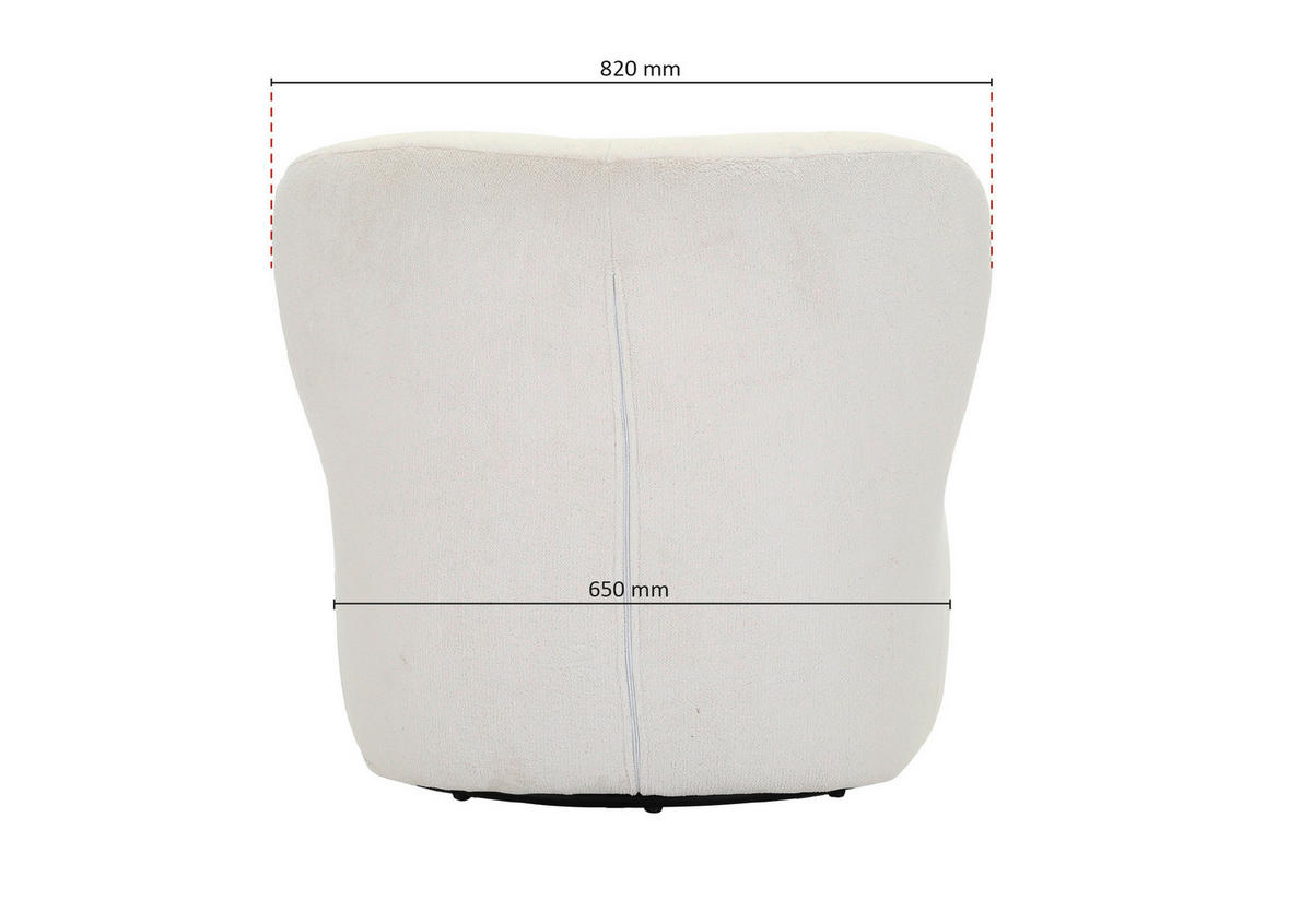 SESSEL in Plüsch Salbeigrün  - Salbeigrün/Schwarz, MODERN, Textil/Metall (82/78/81cm) - Carryhome