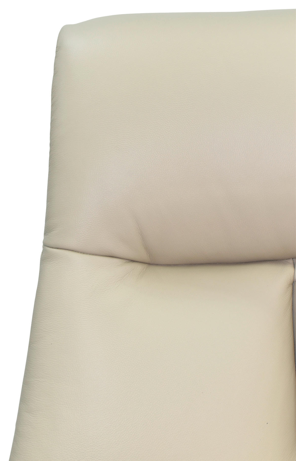 RELAXSESSELSET RELAVO Lederlook Echtleder Hocker    - Schwarz/Grau, Design, Leder/Textil (72/109/86/111/81cm) - Livetastic